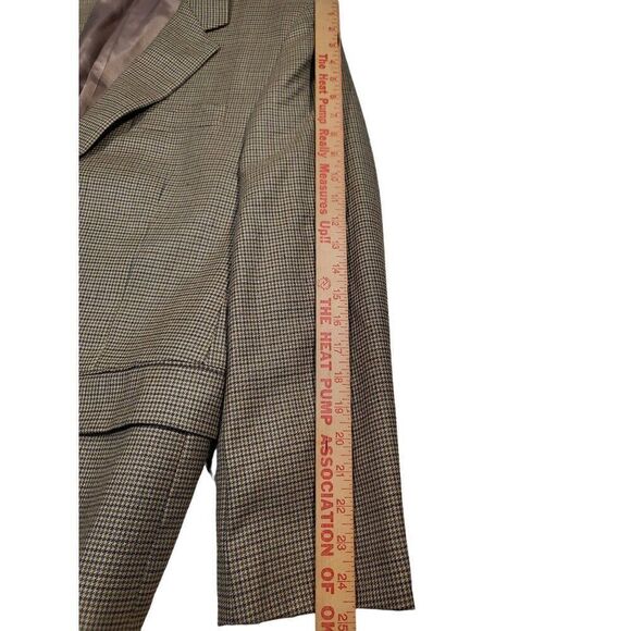 Lauren Ralph Lauren Blazer Men Sz 44 R Wool Silk Multicolor Designer‎ 2 Button - Picture 7 of 9